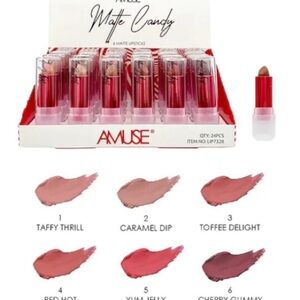 Amuse Matte Candy Lipstick Collection